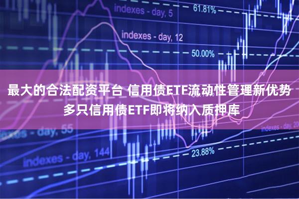 最大的合法配资平台 信用债ETF流动性管理新优势 多只信用债ETF即将纳入质押库