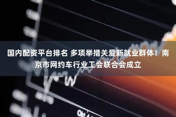 国内配资平台排名 多项举措关爱新就业群体！南京市网约车行业工会联合会成立